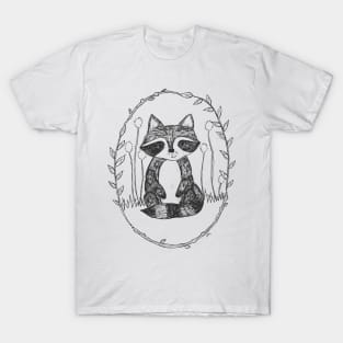 Portrait of a Raccoon T-Shirt